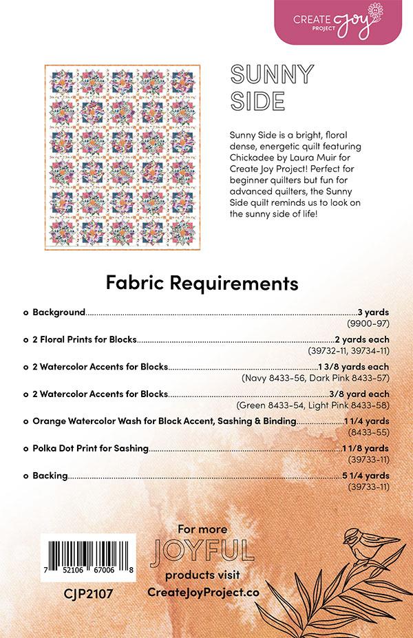 Sunny Side - Quilt Pattern