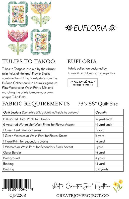 Tulips to Tango - Quilt Pattern