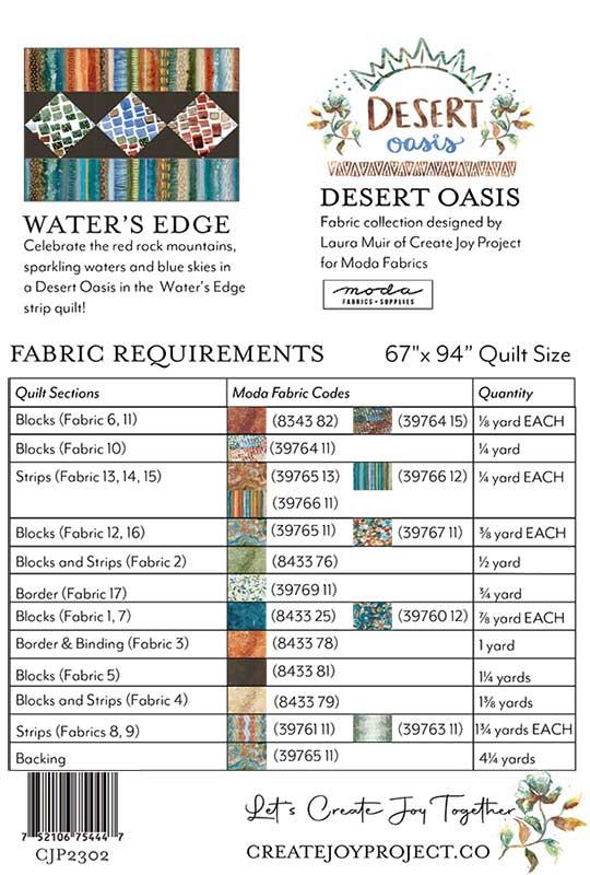 Waters Edge - Quilt Pattern