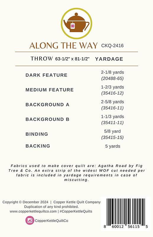 Along the Way - Quilt Pattern