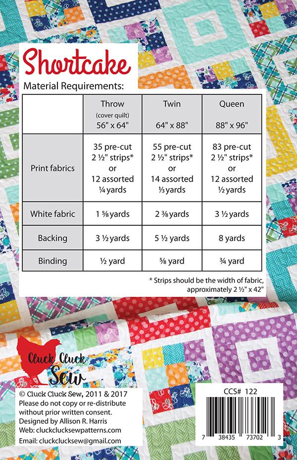 Shortcake - Quilt Pattern