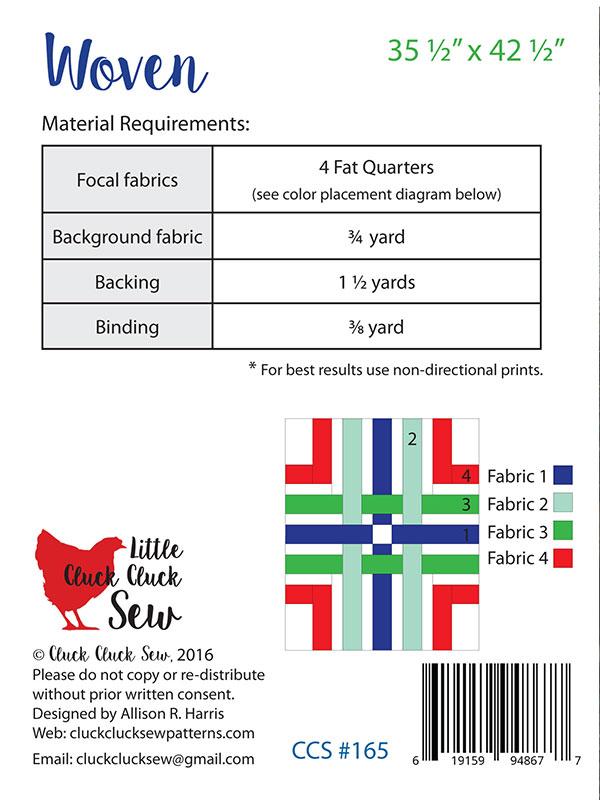Woven - Quilt Pattern