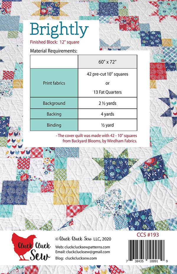 Brightly - Quilt Pattern
