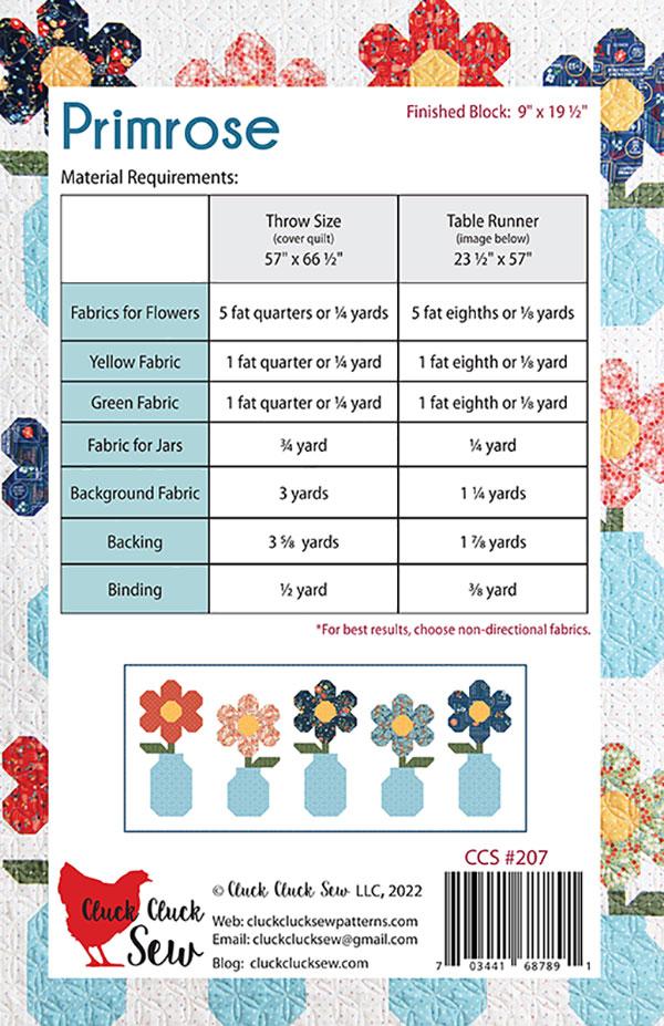 Primrose - Quilt Pattern