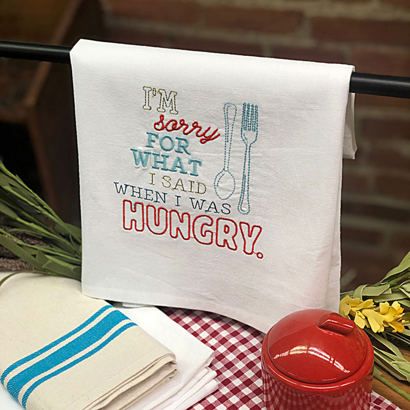 Dirty Laundry Towel Sorry What