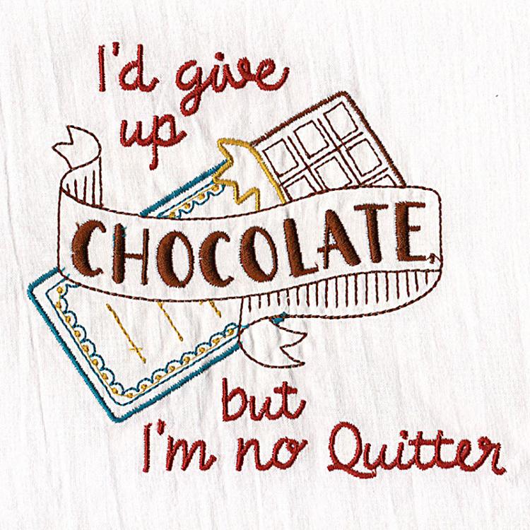 Dirty Laundry Towel Chocolate