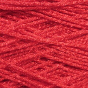Needloft Craft Yarn 20 Yard Card - Christmas Red