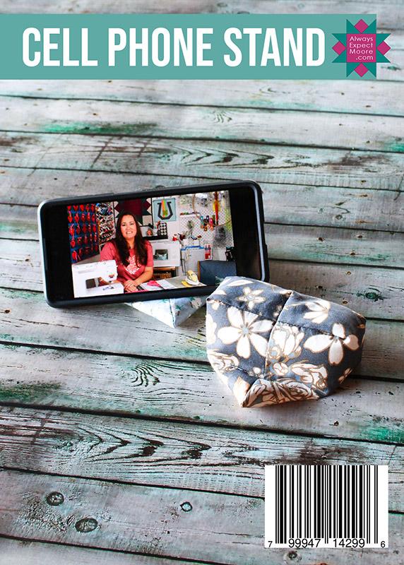 Cell Phone Stand - Sewing Pattern