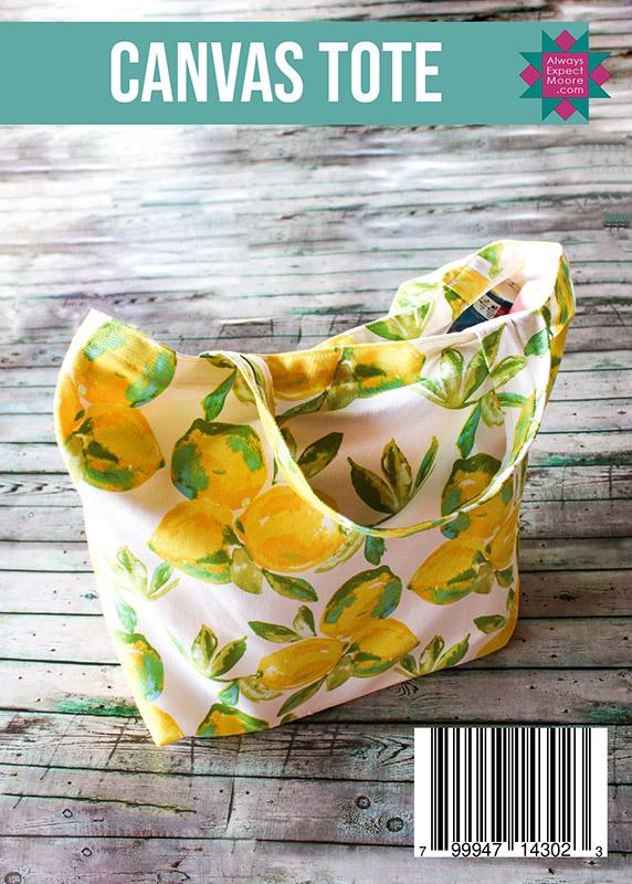 Canvas Tote - Sewing Pattern