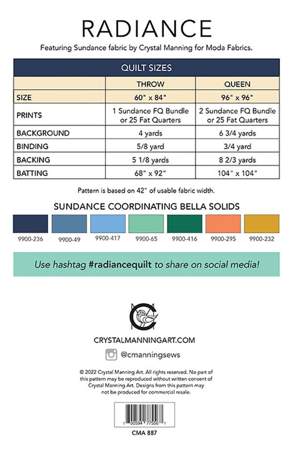 Radiance - Quilt Pattern