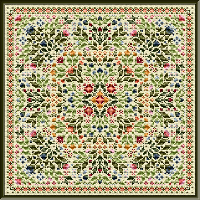 The View From My Garden - Cross Stitch Pattern