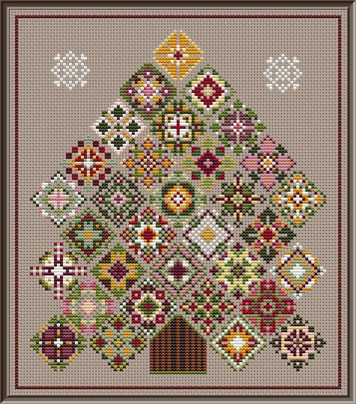 Granny's Christmas Tree - Cross Stitch Pattern
