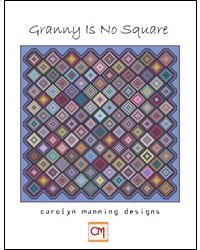 Granny Is No Square - Cross Stitch Pattern, zoomed in. Select this picture to zoom back out.