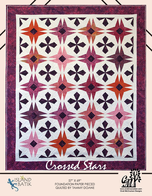 Crossed Stars - Quilt Pattern