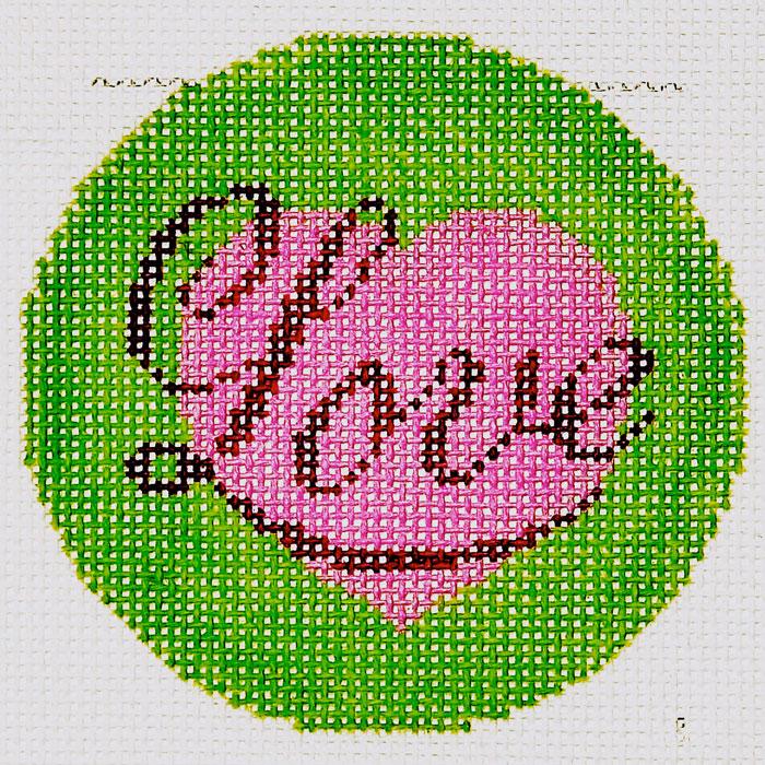 Love - Needlepoint Canvas