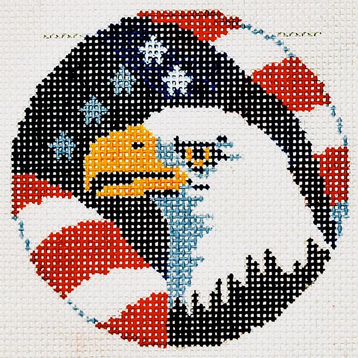 American Eagle - Patriotic Needlepoint Canvas