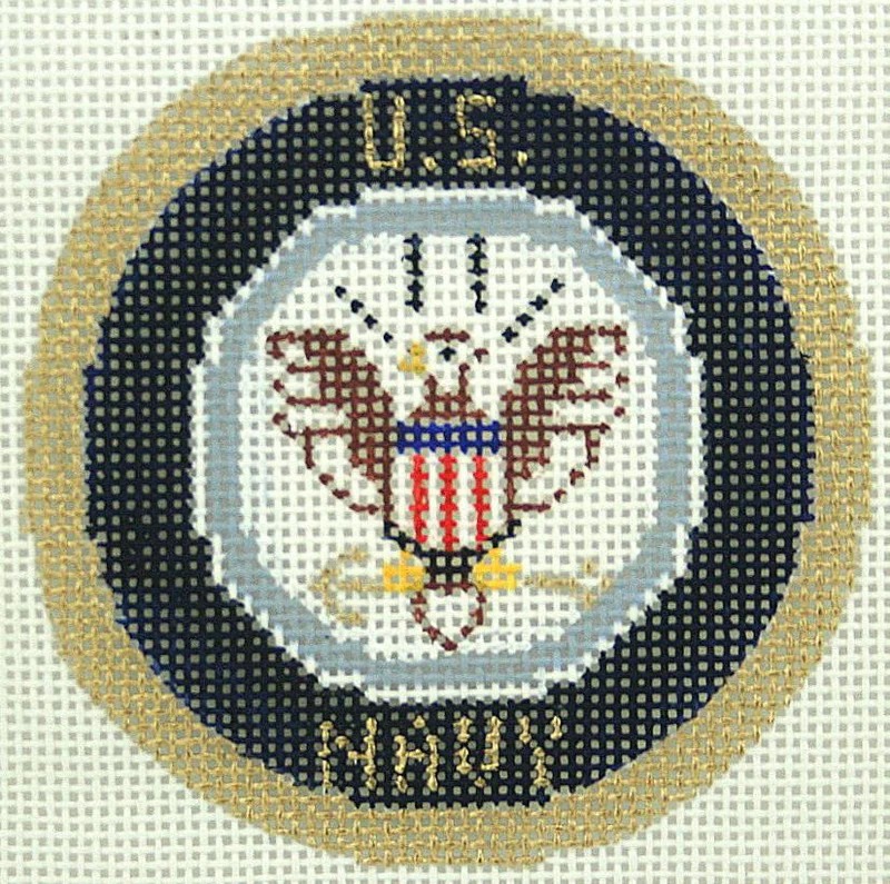 US Navy - Patriotic Needlepoint Canvas