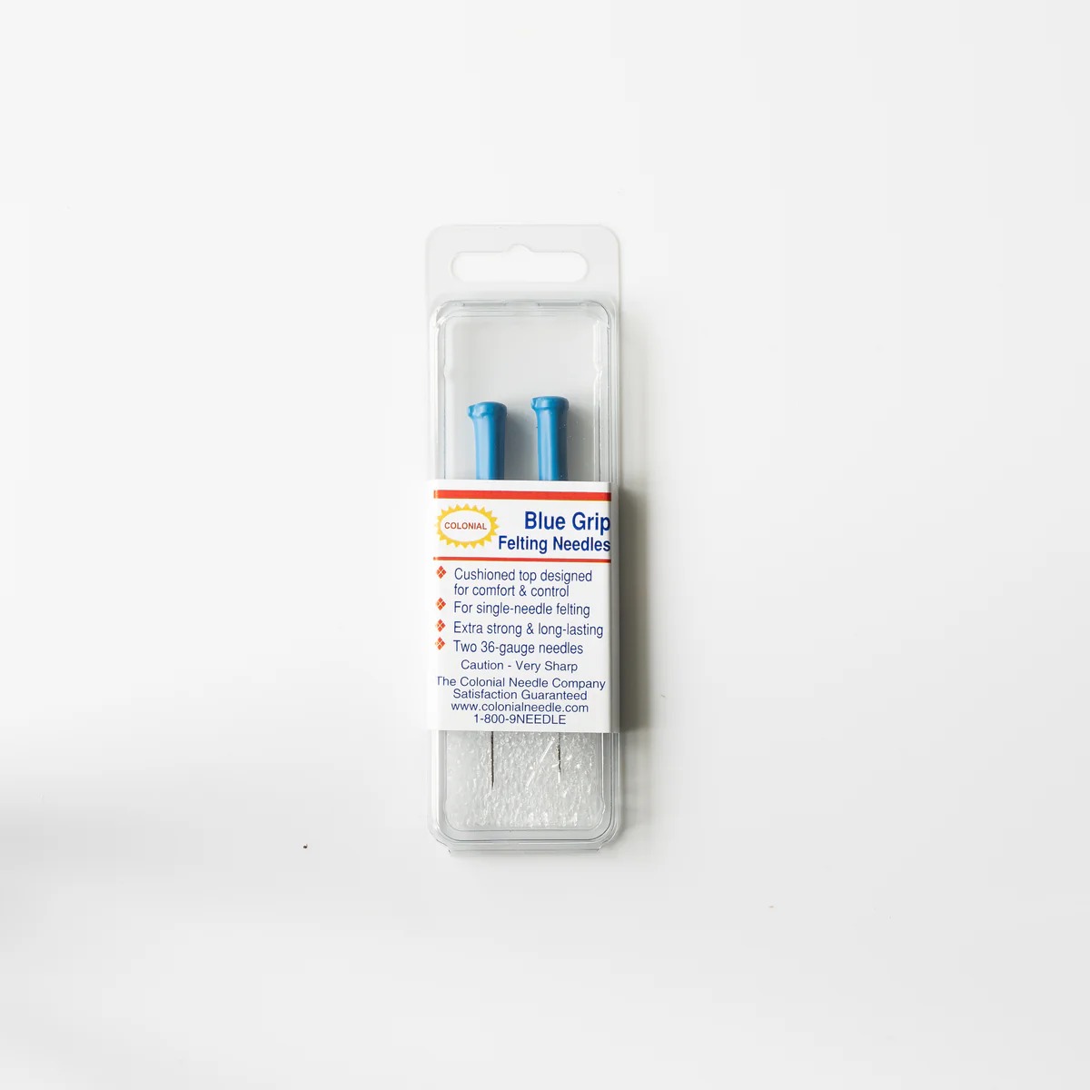 Colonial Blue Grip Felting Needles