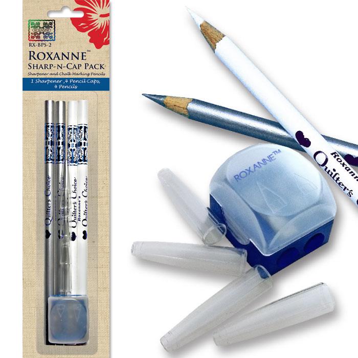 Colonial Roxanne Sharp-N-Cap - Chalk Pencils