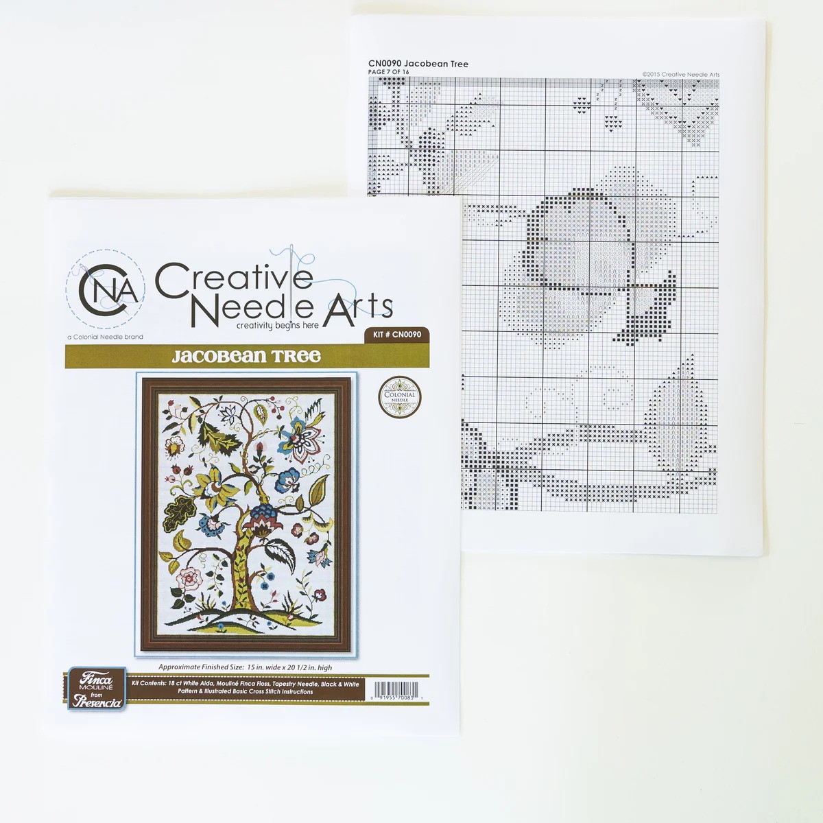 Jacobean Tree - Cross Stitch Kit