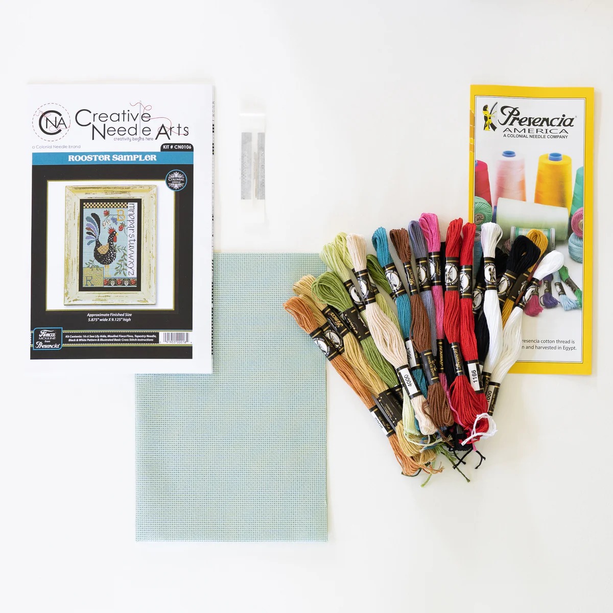 Rooster Sampler - Cross Stitch Kit