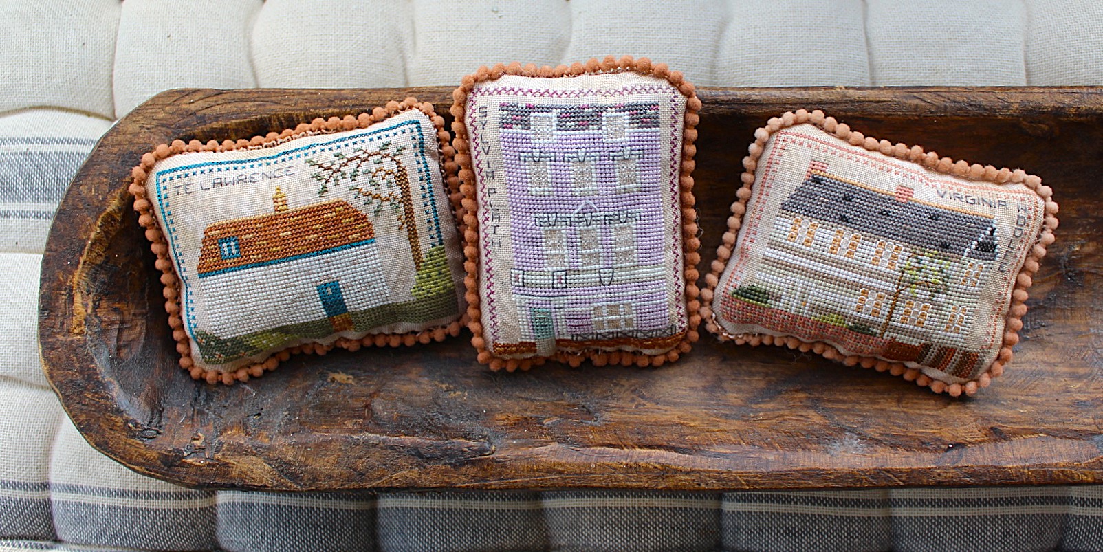 Brit Lit: Sylvia Plath, T.E. Lawrence - Cross Stitch Pattern