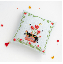 Gardener's Cat - Cross Stitch Pattern