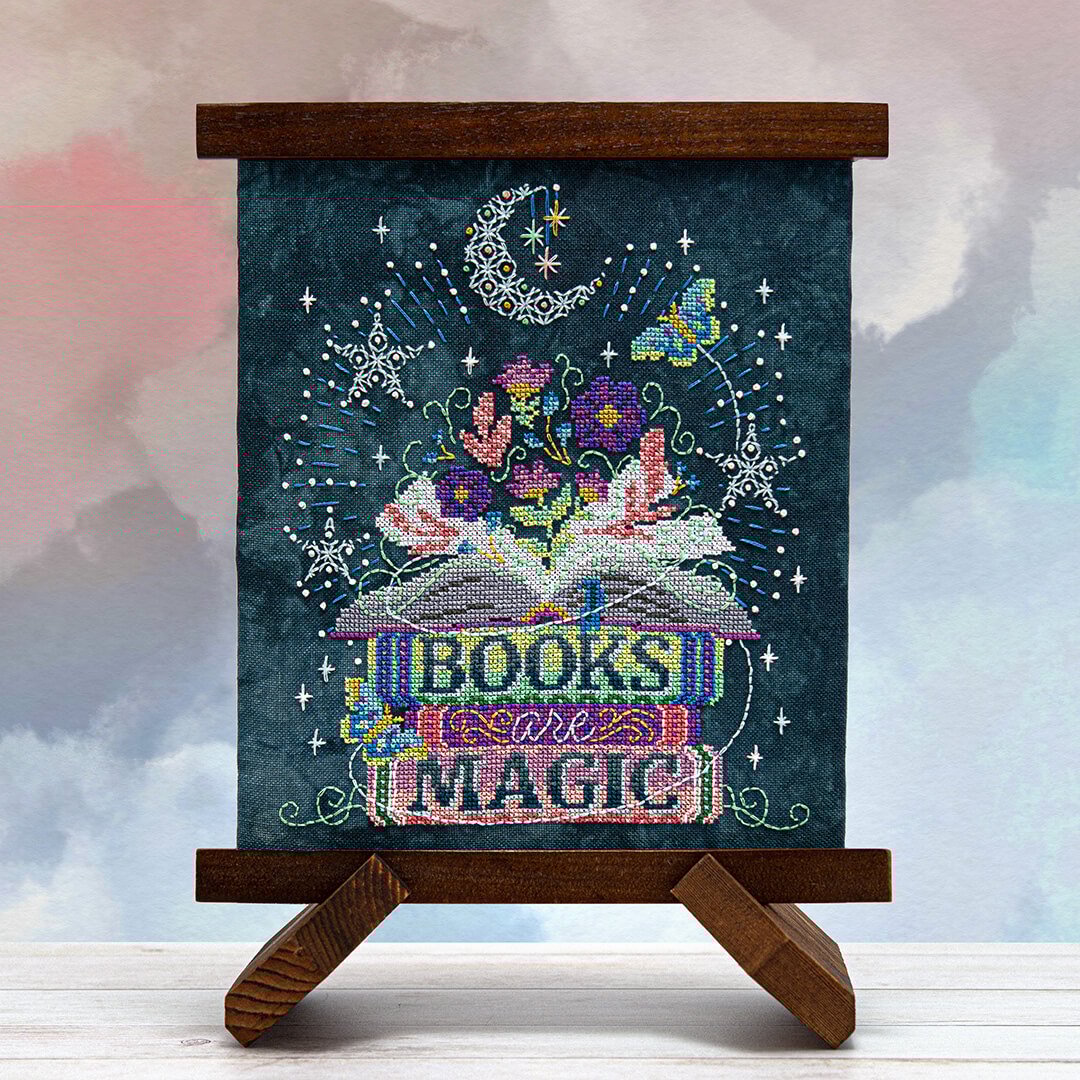 Books Are Magic - Cross Stitch Pattern