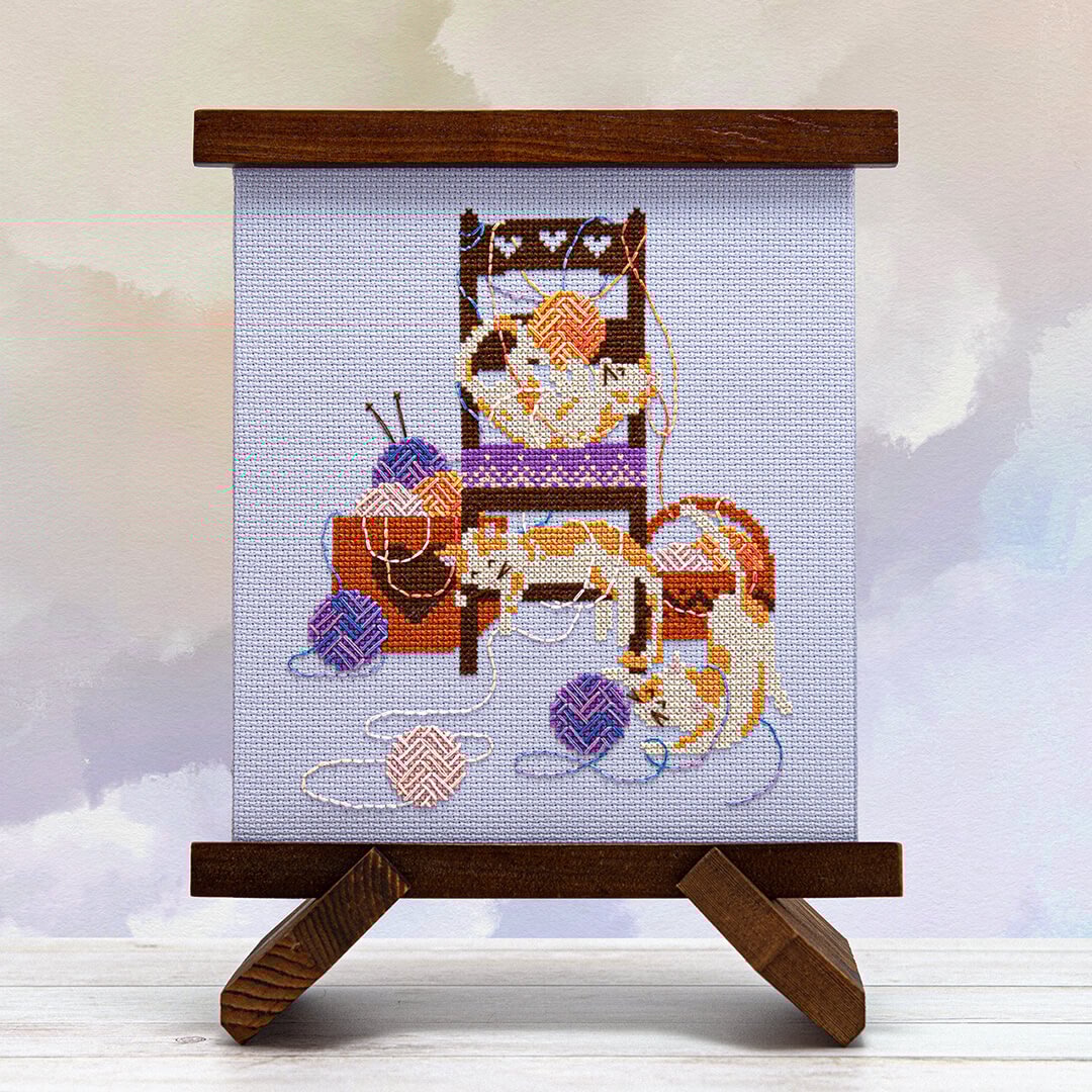 Crafty Cats - Cross Stitch Pattern