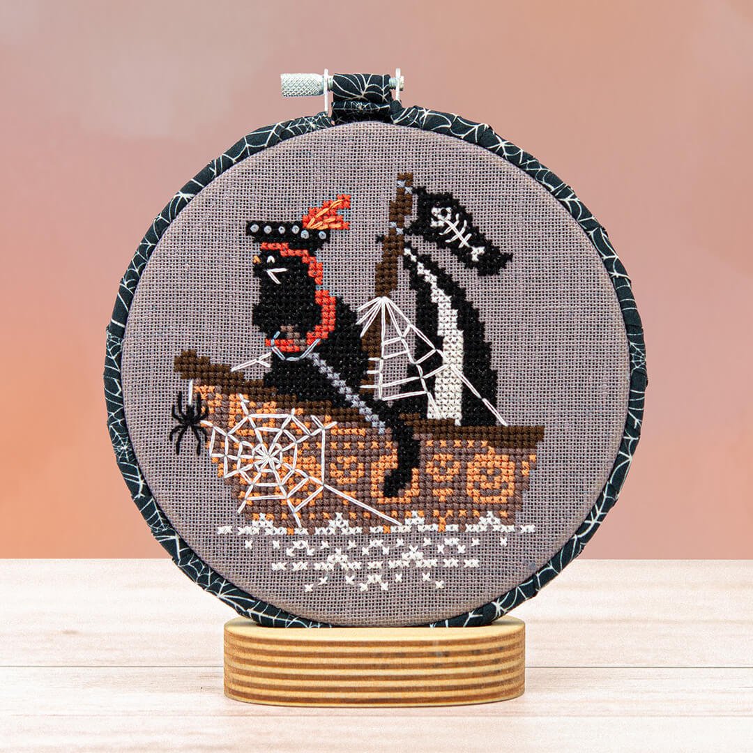 Purr-fect Pirate - Halloween Cross Stitch Pattern