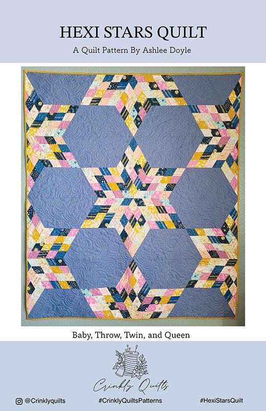 Hexi Stars Quilt - Quilt Pattern