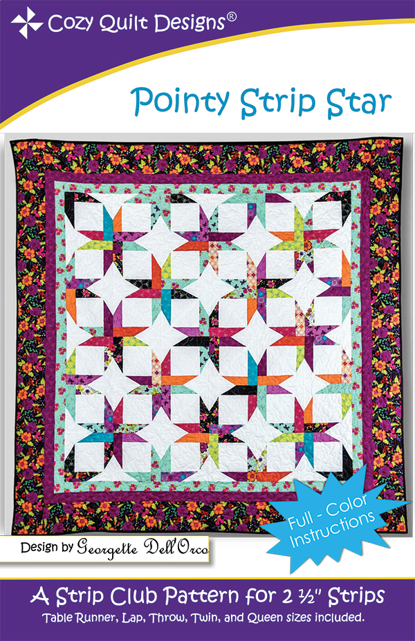 Pointy Strip Star - Quilt Pattern