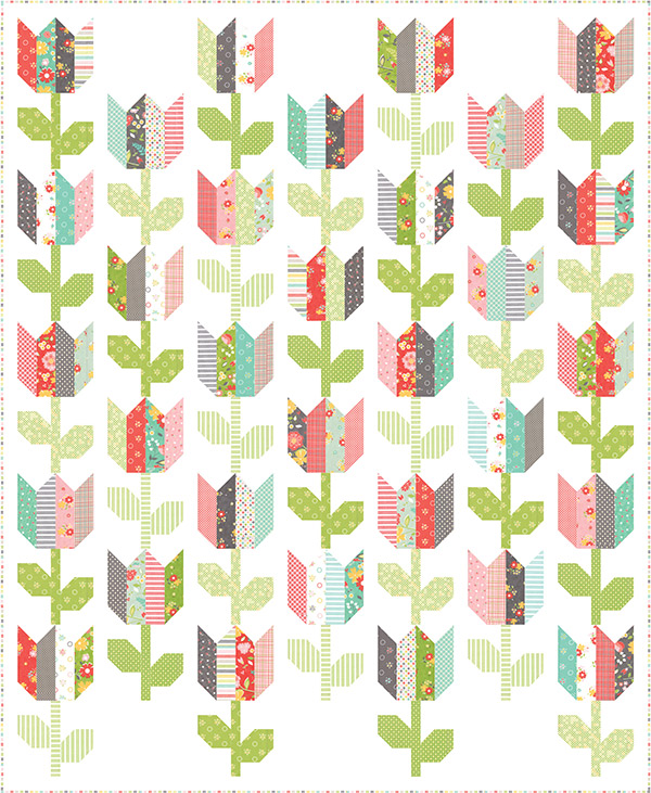 Tulip Market - Quilt Pattern