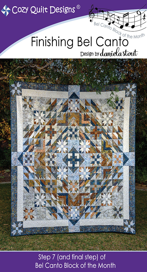 Bel Canto/Finishing Step 7 - Quilt Pattern