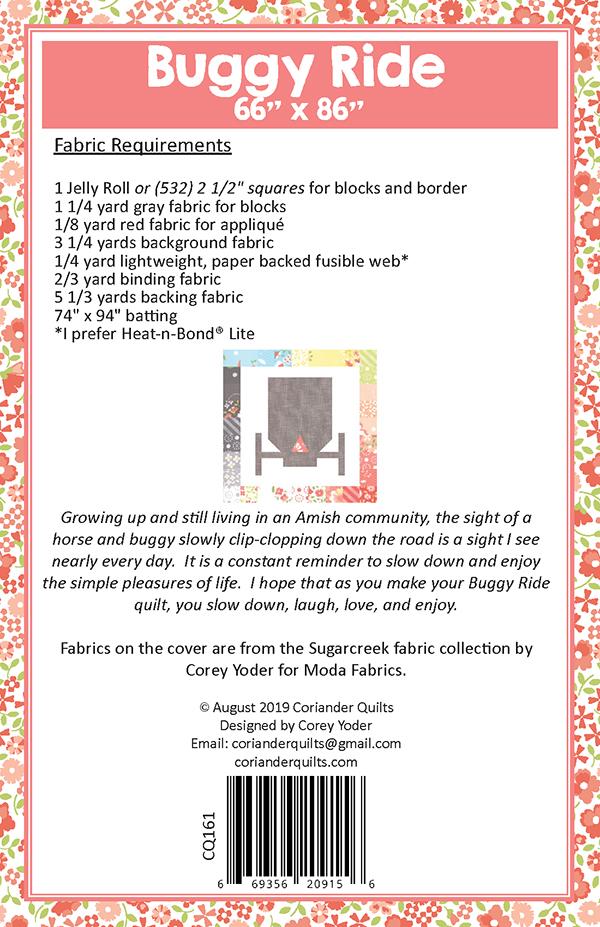 Buggy Ride - Quilt Pattern