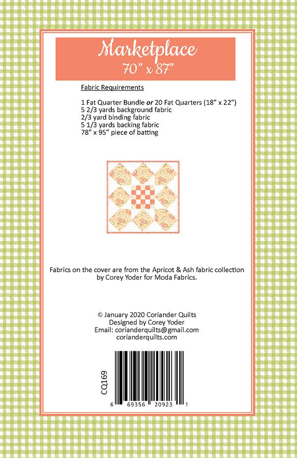 Marketplace - Quilt Pattern