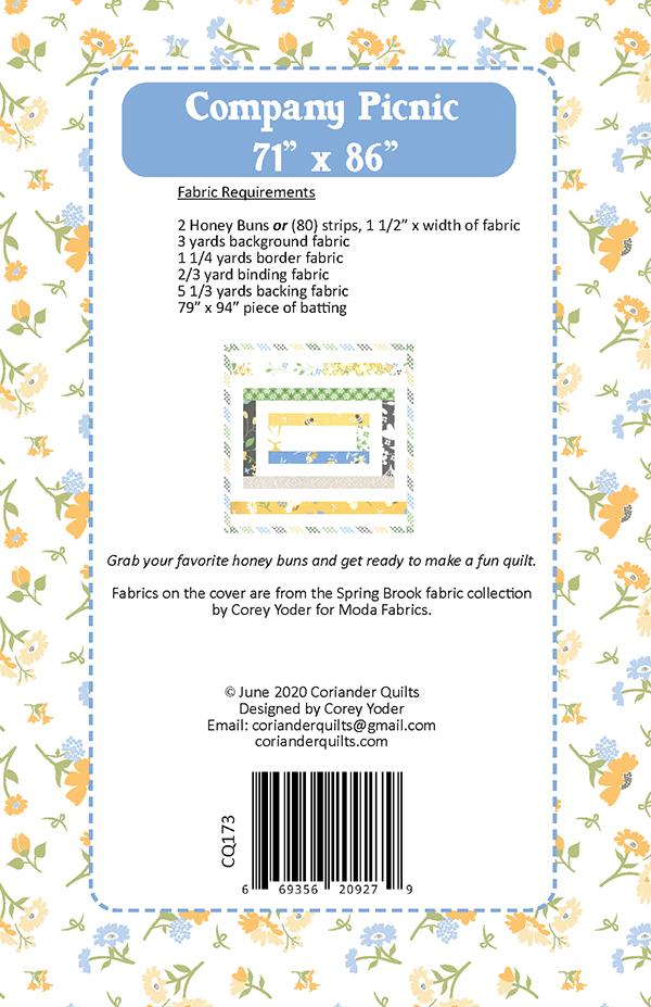 Company Picnic - Quilt Pattern