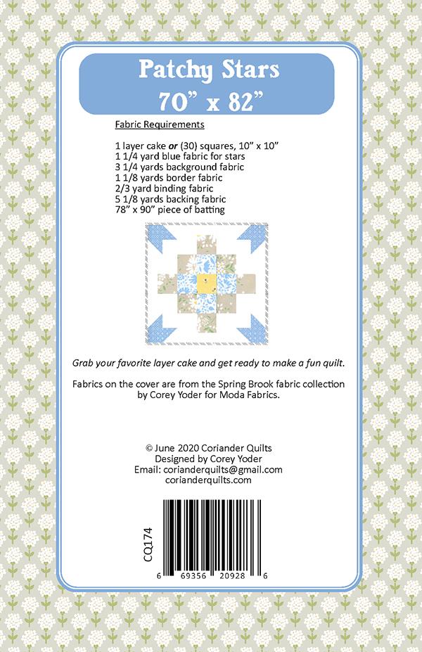 Patchy Stars - Quilt Pattern