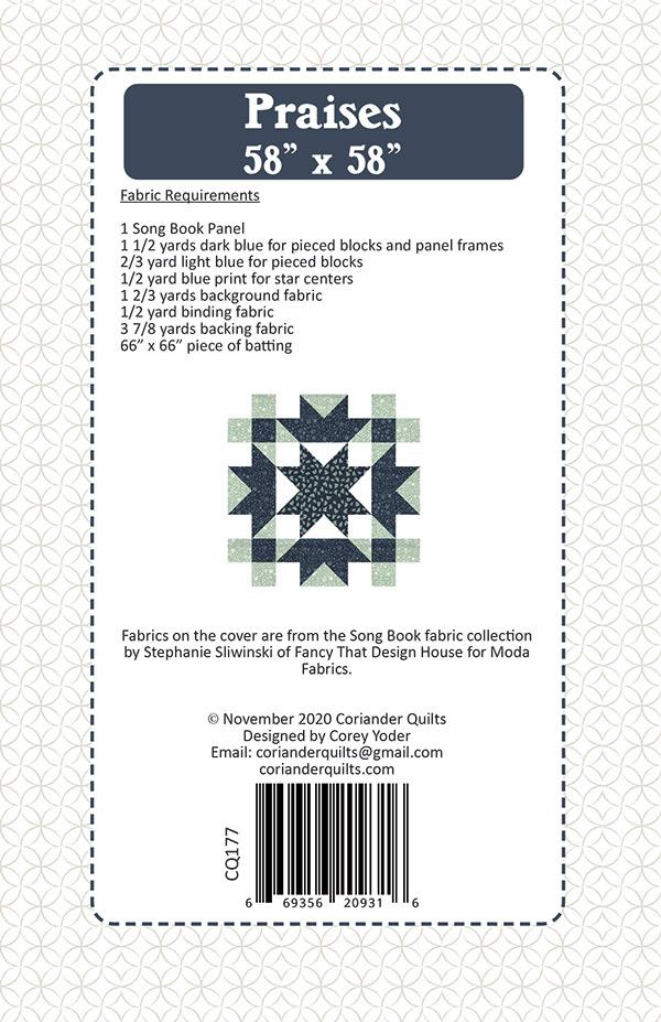 Praises - Quilt Pattern