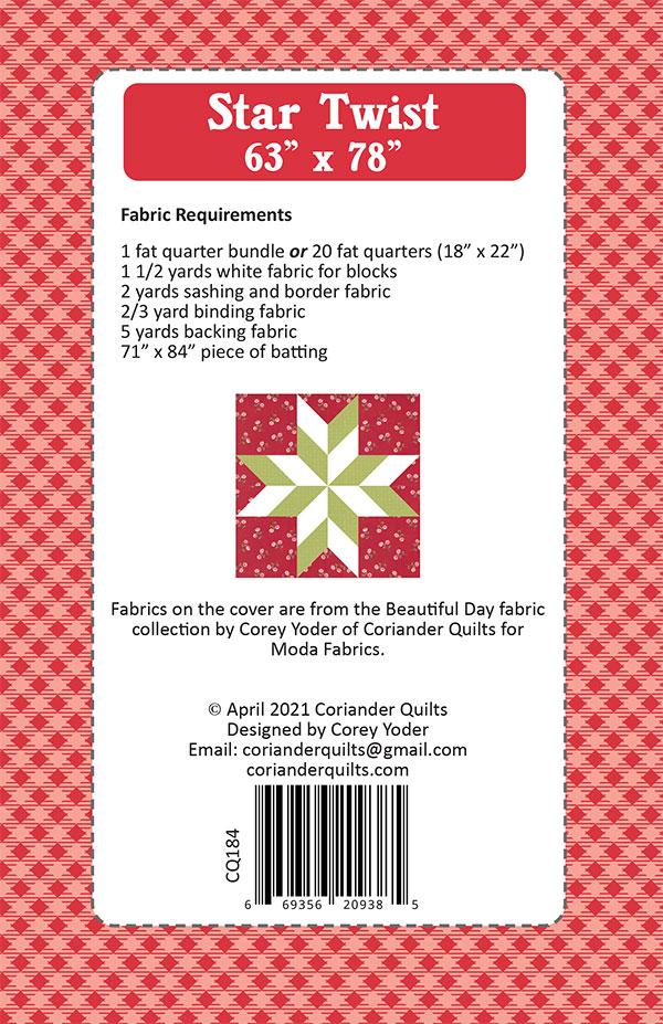 Star Twist - Quilt Pattern