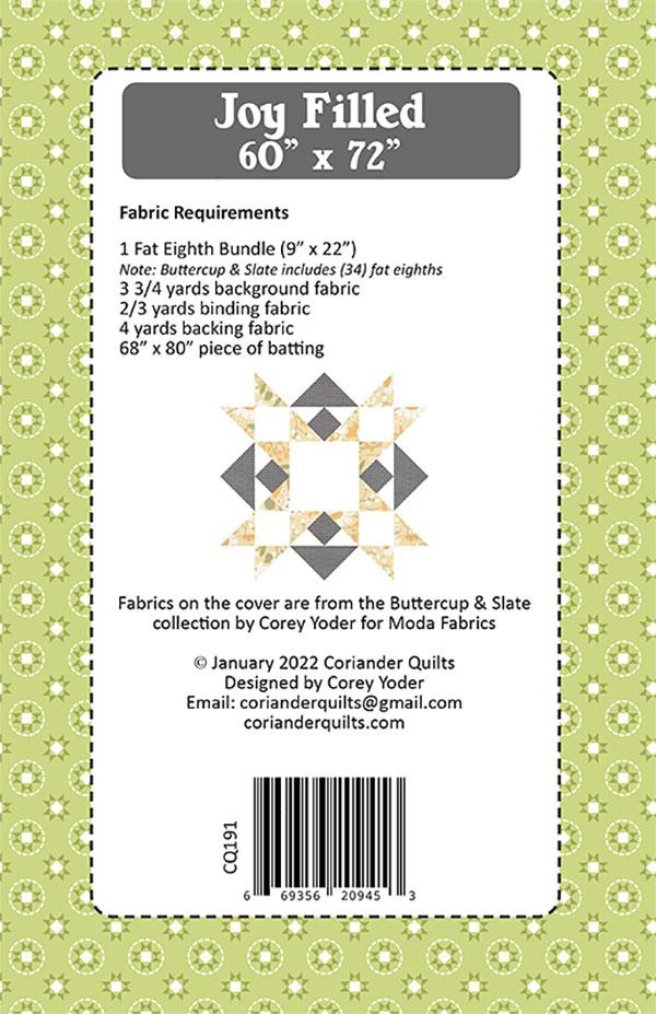 Joy Filled - Quilt Pattern