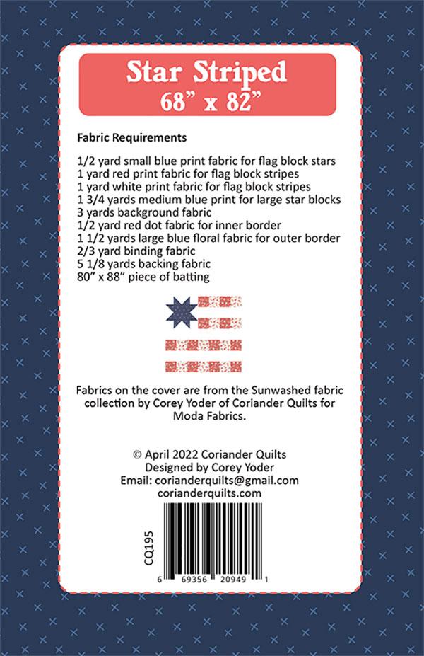 Star Striped - Quilt Pattern