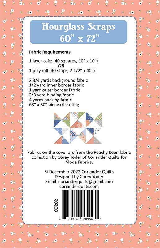 Hourglass Scraps - Quilt Pattern