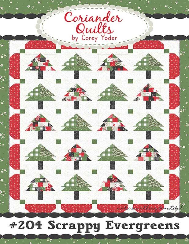 Scrappy Evergreens - Quilt Pattern