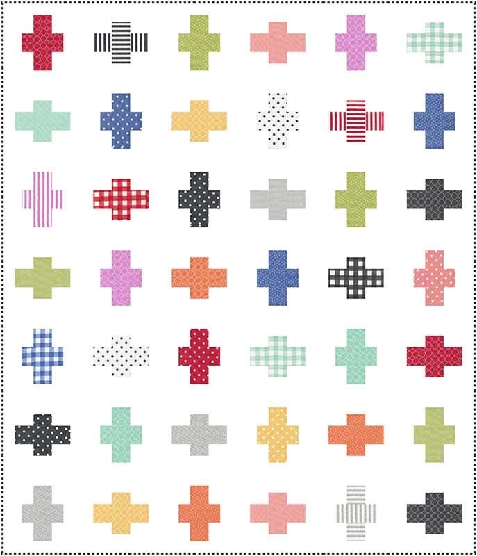 Positively Charming G - Quilt Pattern