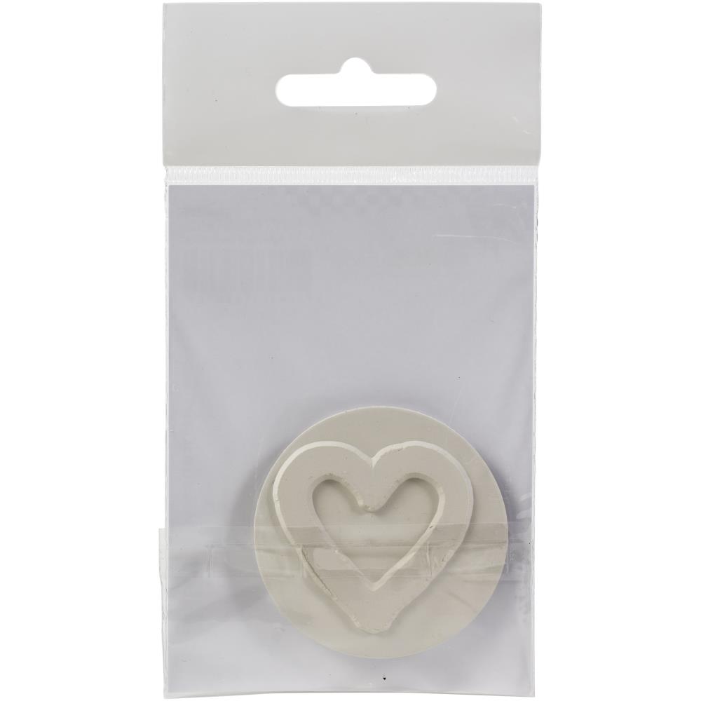 Monotype - Heart - Cling Stamp