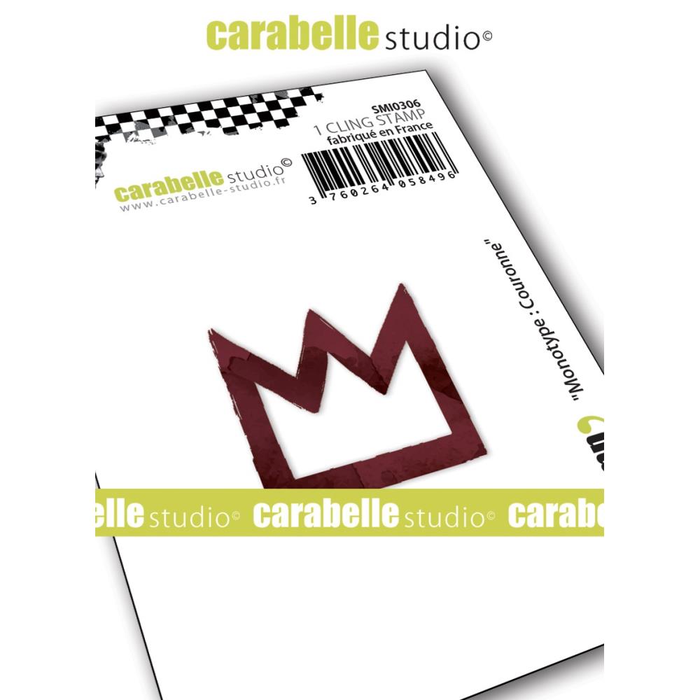 Monotype - Crown - Cling Stamp