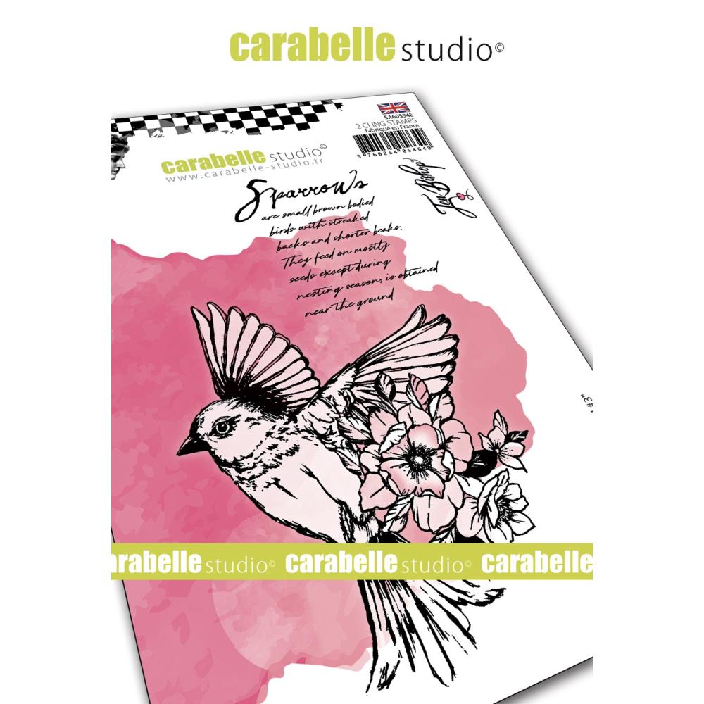 Field Bird #3 - Cling Stamp Set
