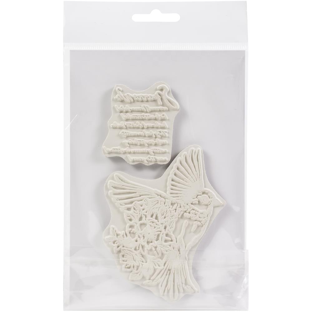 Field Bird #3 - Cling Stamp Set