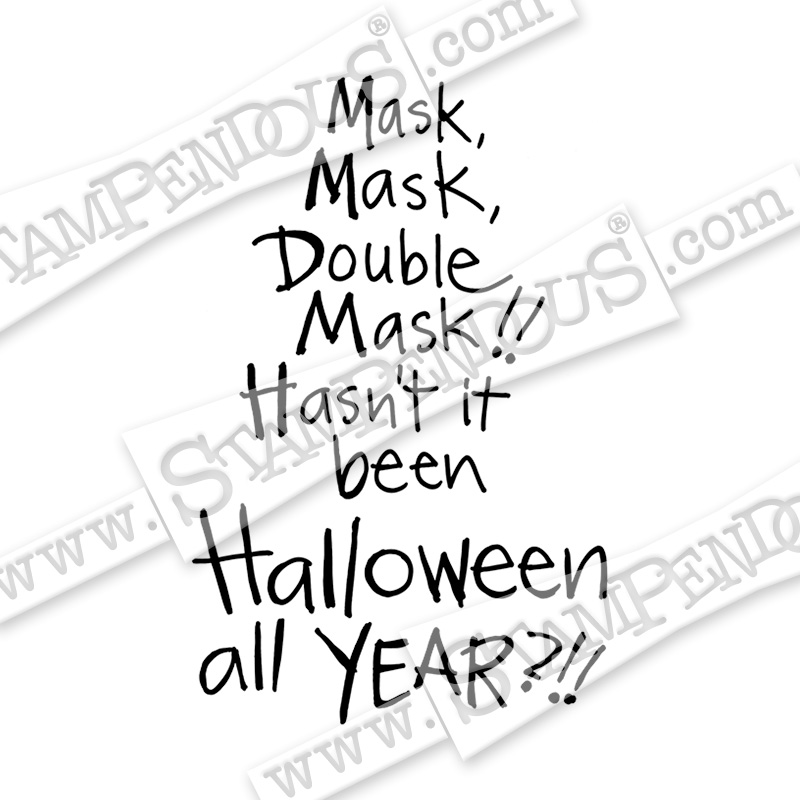 Double Mask - Cling Stamp